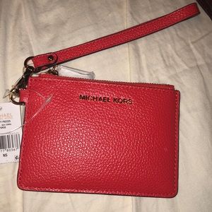 Michael Kors leather coin purse